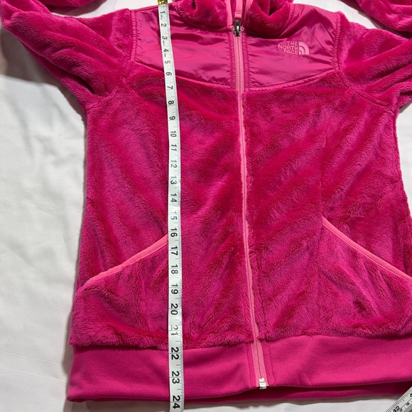 North face girls Osito full zip hoodie size L - Picture 7 of 8